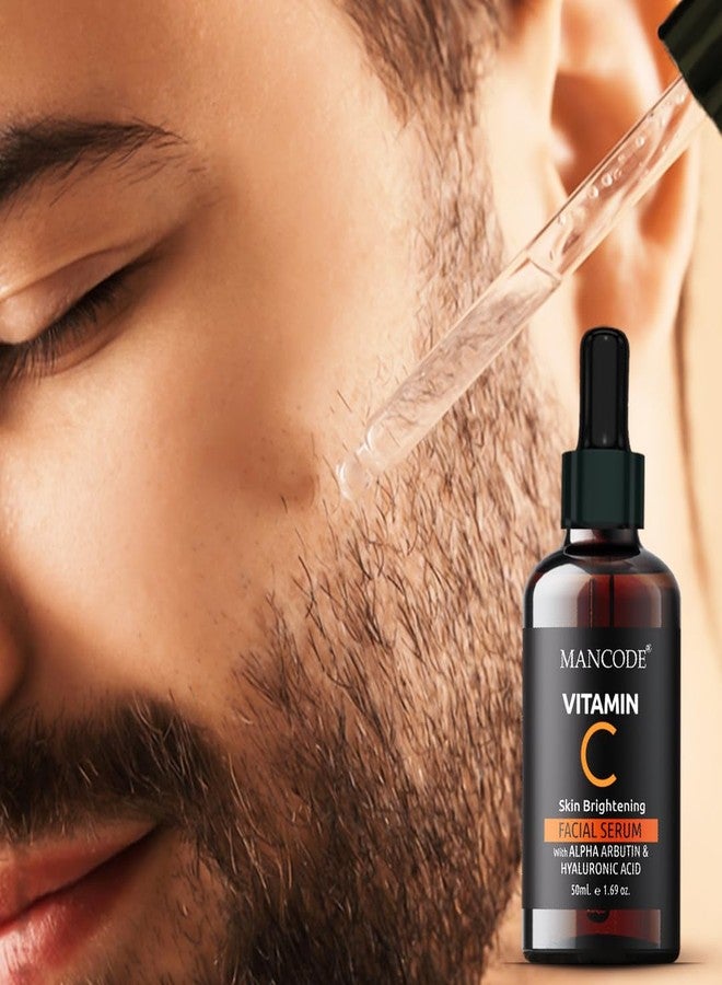 MAN CODE Vitamin C Facial Serum For Anti Aging And Wrinkle Remover With Vitamin E & Hyaluronic Acid (50 Ml) - Image 4